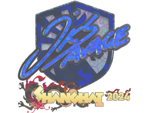 Pegatina | jks (holográfica) | Shanghái 2024