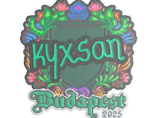 Aufkleber | kyxsan (Gestickt) | Budapest 2025