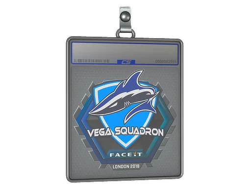 Placa de pegatinas | Vega Squadron | Londres 2018