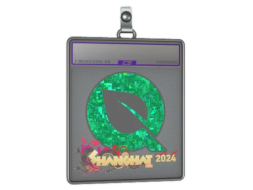 Placa de Adesivo | FlyQuest (Purpurinado) | Xangai 2024