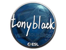 Aufkleber | tonyblack | Kattowitz 2019