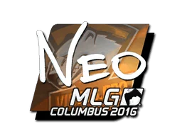 Naklejka | NEO (foliowana) | MLG Columbus 2016