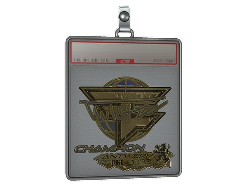Placa de pegatinas | Twistzz (oro, campeón) | Amberes 2022