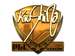Klistermärke | kioShiMa (Guld) | Krakow 2017