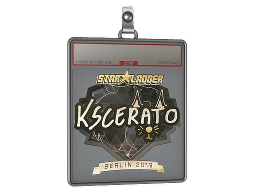 Placa de Adesivo | KSCERATO (Dourado) | Berlim 2019