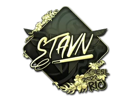 印花 | stavn（金色）| 2022年里约热内卢锦标赛
