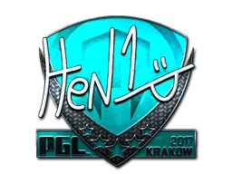 Klistermärke | HEN1 (Foil) | Krakow 2017