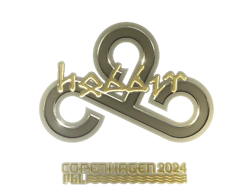 Aufkleber | Hobbit (Gold) | Kopenhagen 2024
