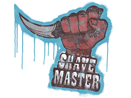 Versiegeltes Graffito | Shave Master