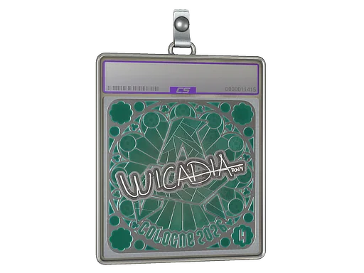 Placa de pegatinas | Wicadia (reflectante, con clasificación) | Colonia 2026