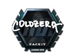 Klistermärke | coldzera (Foil) | London 2018