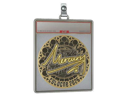 印花板 | Mercury (金色) | 2026年科隆锦标赛