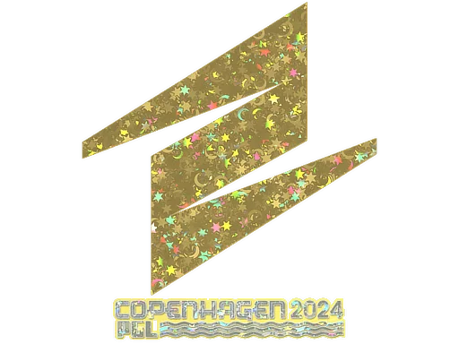 Pegatina | ECSTATIC (purpurina) | Copenhague 2024