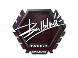 Klistermärke | balblna | London 2018