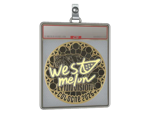 Klistermärkesfodral | westmelon (guld) | Cologne 2026