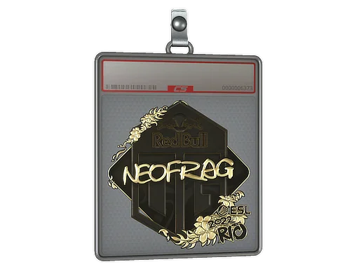 印花板 | NEOFRAG（金色）| 2022年里约热内卢锦标赛