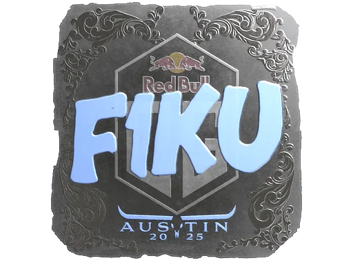 Pegatina | F1KU (reflectante) | Austin 2025