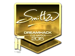 Klistermärke | SmithZz (Guld) | Cluj-Napoca 2015