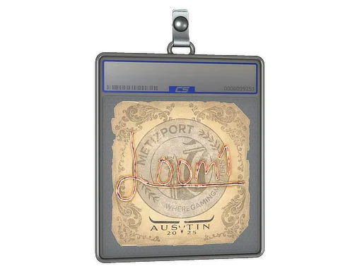 Placa de pegatinas | L00m1 | Austin 2025