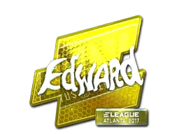 Aufkleber | Edward (Glanz) | Atlanta 2017
