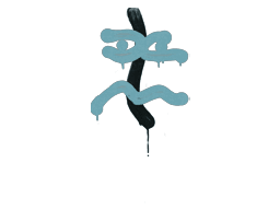 Grafite Lacrado | XM1014 (Coice) (Azul fio)