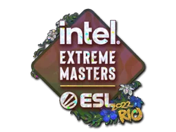 Klistermärke | IEM (glitter) | Rio 2022