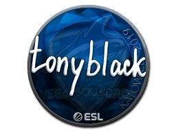 Klistermärke | tonyblack (Foil) | Katowice 2019