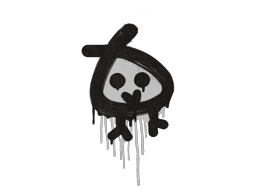 Sealed Graffiti | Little Bock (Shark White)