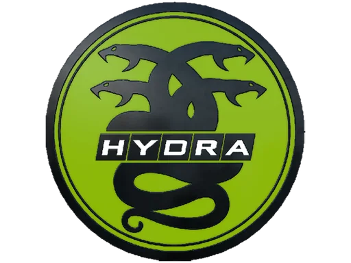 Anstecknadel: Hydra (Echt)