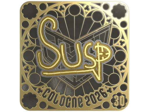Sticker | susp (Gold, Ranked) | Cologne 2026
