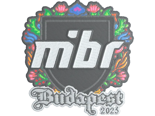 Aufkleber | MIBR (Gestickt) | Budapest 2025