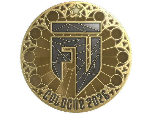 Pegatina | FUT (dorada) | Colonia 2026