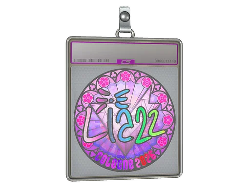 Placa de pegatinas | Liazz (holográfica) | Colonia 2026