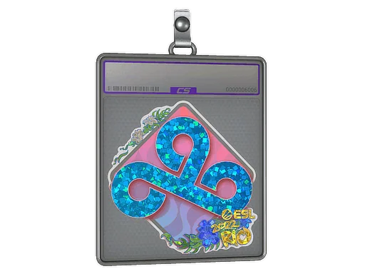 Sticker Slab | Cloud9 (Glitter) | Rio 2022