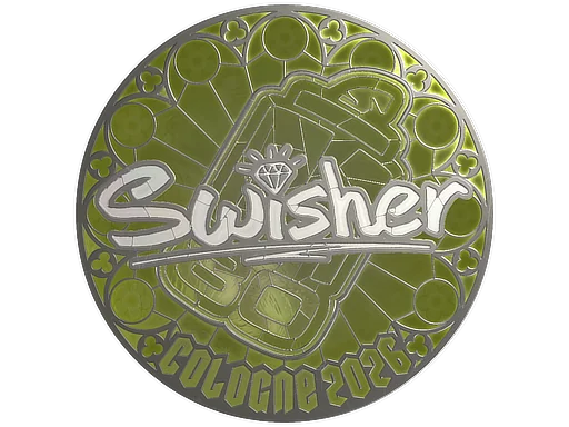 Klistermärke | Swisher (folie) | Cologne 2026
