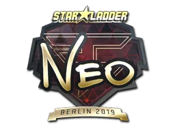 Aufkleber | NEO (Gold) | Berlin 2019