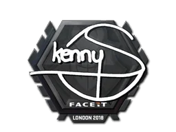 Klistermärke | kennyS | London 2018