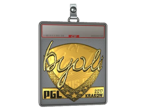 印花板 | byali（金色）| 2017年克拉科夫锦标赛