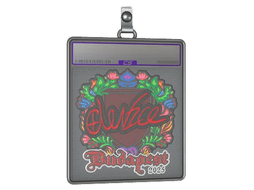Placa de Adesivo | device (Bordado) | Budapeste 2025