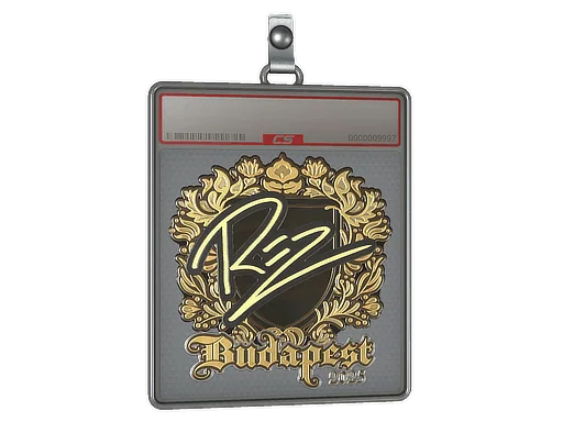 Sticker Slab | REZ (Gold) | Budapest 2025