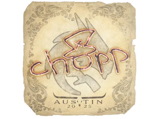 Adesivo | chopper | Austin 2025