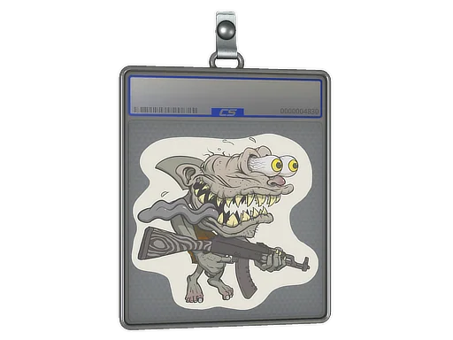 Sticker Slab | Black Shark Shooter