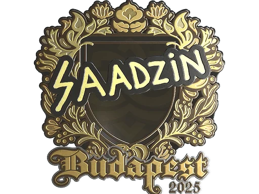 印花 | saadzin（金色）| 2025年布达佩斯锦标赛