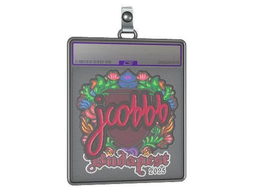 Sticker Slab | jcobbb (Embroidered) | Budapest 2025