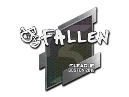 Klistermärke | FalleN | Boston 2018