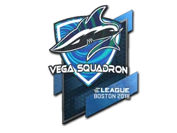 Klistermärke | Vega Squadron (Holo) | Boston 2018