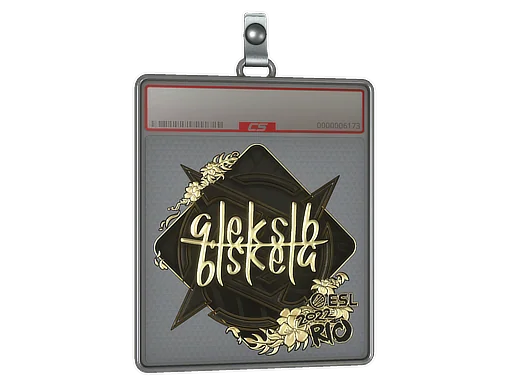 印花板 | Aleksib（金色）| 2022年里约热内卢锦标赛
