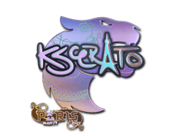 Klistermärke | KSCERATO (holo) | Paris 2023