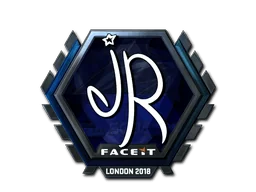 Adesivo | jR (Brilhante) | Londres 2018
