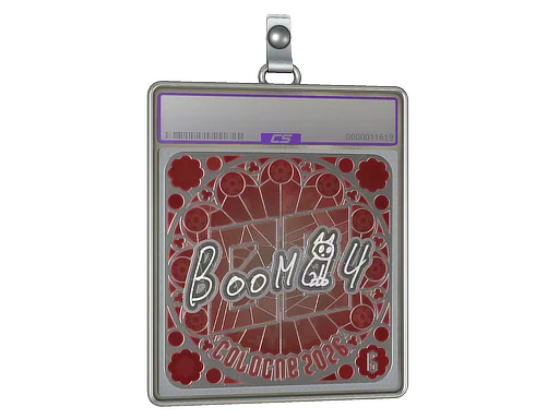 Placa de pegatinas | Boombl4 (reflectante, con clasificación) | Colonia 2026